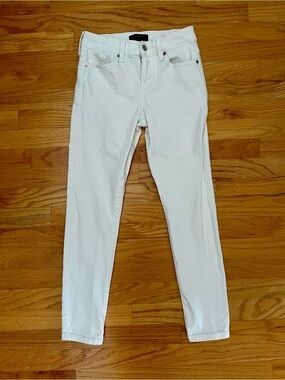 Banana Republic White Skinny Jeans - Petite